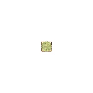 Piercingschmuck - PIERCE52 Labret-Piercing grüner Peridot 14kt. gold